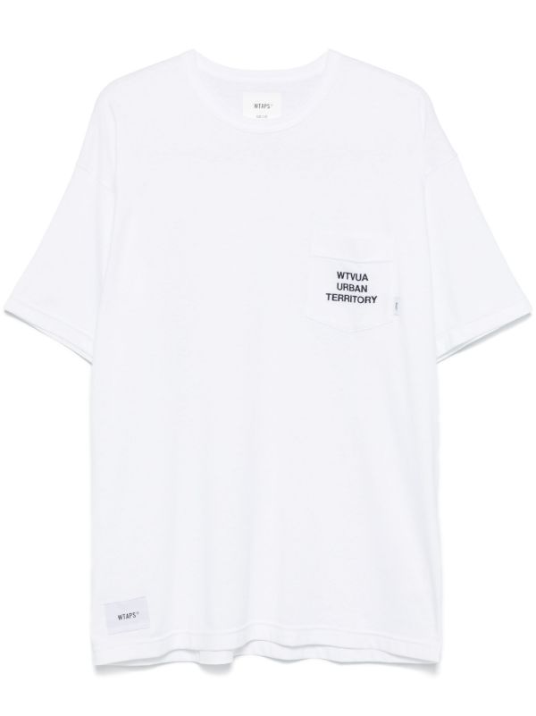 WTAPS ロゴ Tシャツ | ホワイト | FARFETCH JP
