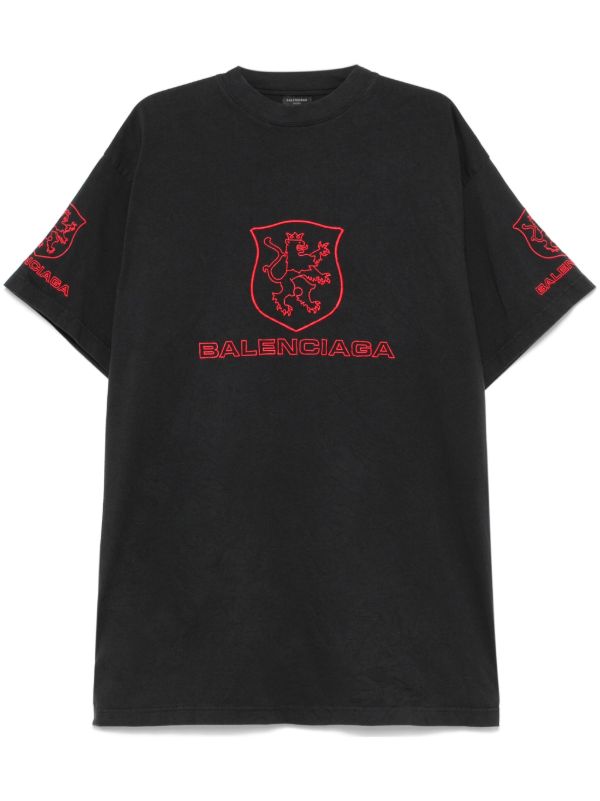 BALENCIAGA 黒 ロゴTシャツ