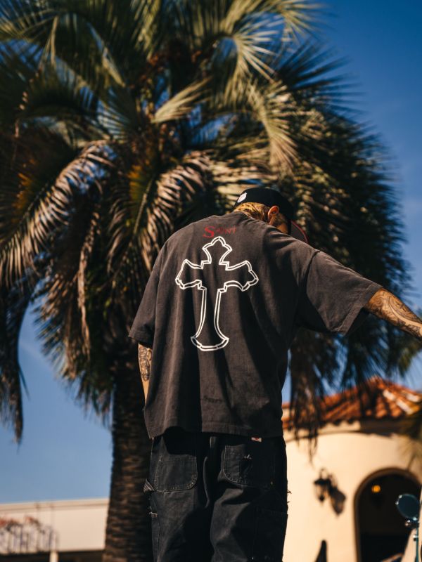 SAINT MXXXXXX 2Pac T-shirt | Black | FARFETCH