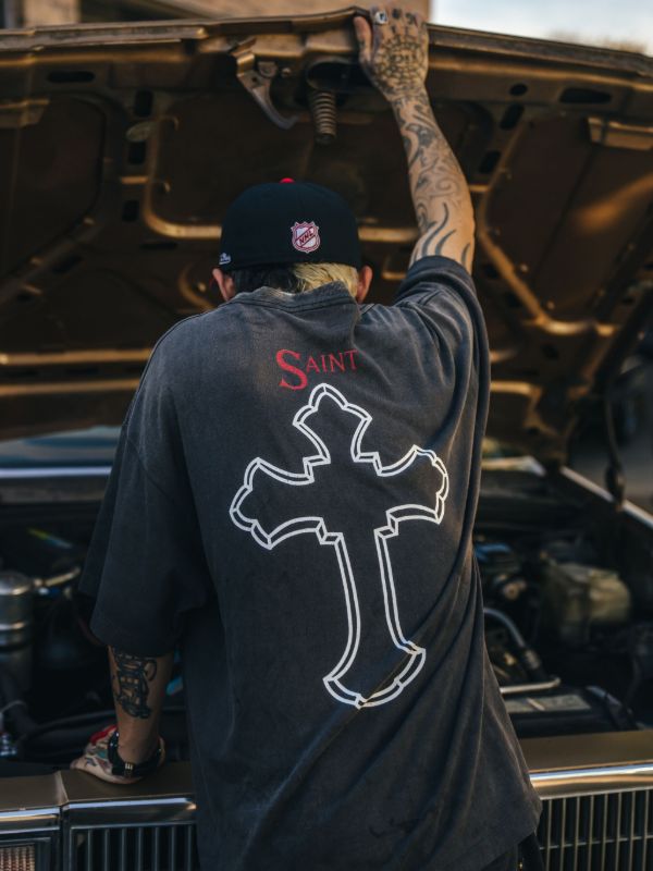 SAINT MXXXXXX 2Pac T-shirt | Black | FARFETCH