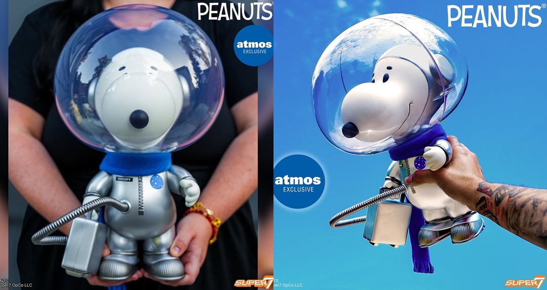 atmos限定150体 SNOOPY (SILVER SPACESUIT) atmos限定150体 SNOOPY