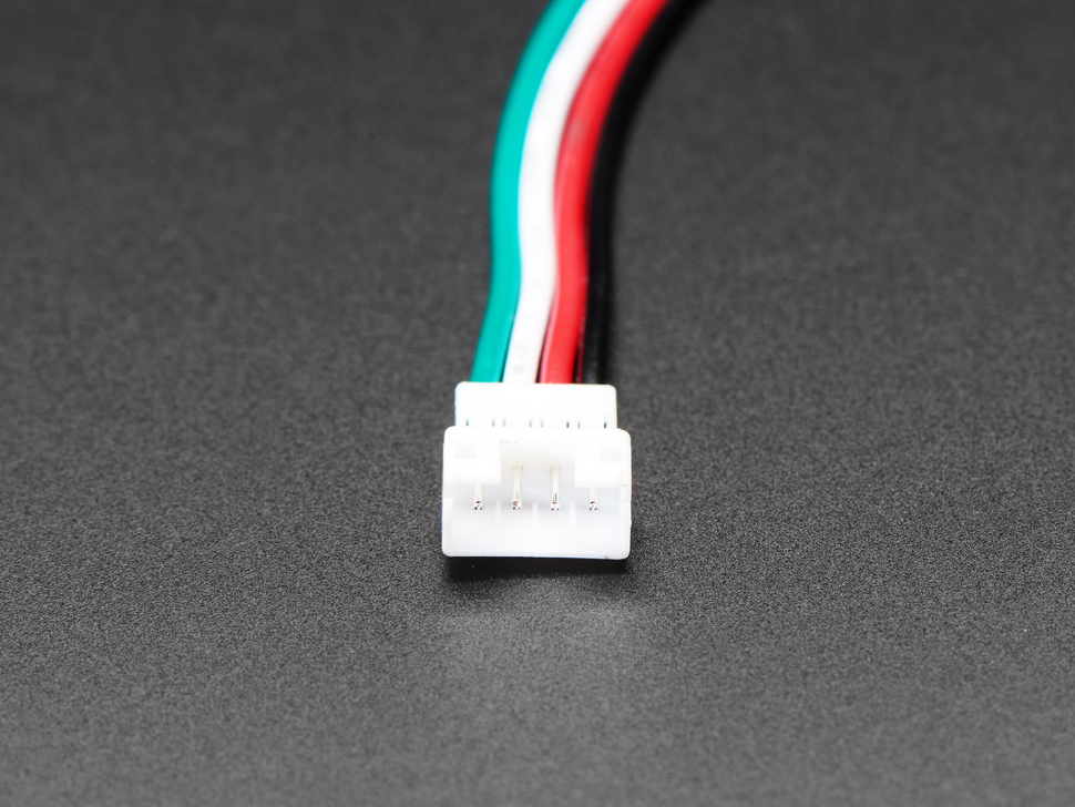 JST PH 2mm 4-Pin Socket to Color Coded Cable - 200mm : Adafruit