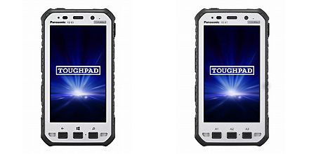 話せる”5型頑丈タブレット Windows搭載モデル「TOUGHPAD FZ-E1