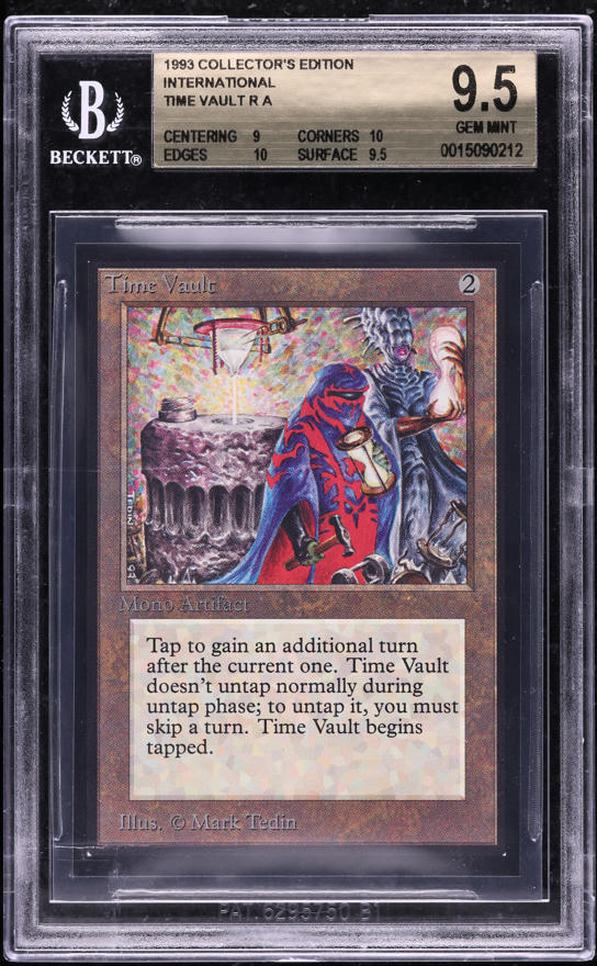 1993 Magic The Gathering Collector's Edition International Time