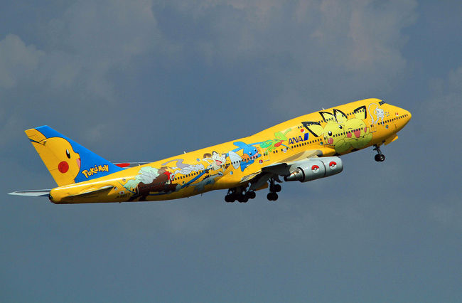 ANA ポケモン ポケモンジェット お花ジャンボ ピカチュウジャンボ 1
