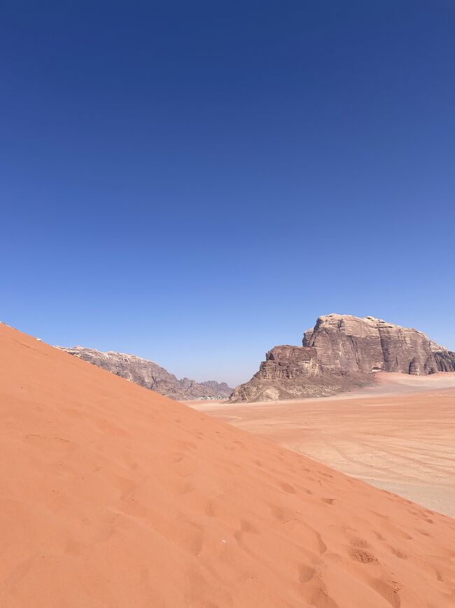 ドキドキ⭐️ヨルダン③ワディラム 爽やかな砂漠』ワディ・ラム