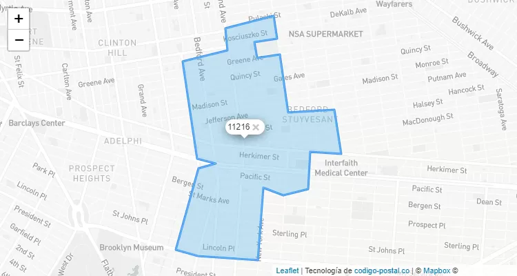 11216 ZIP Code - United States
