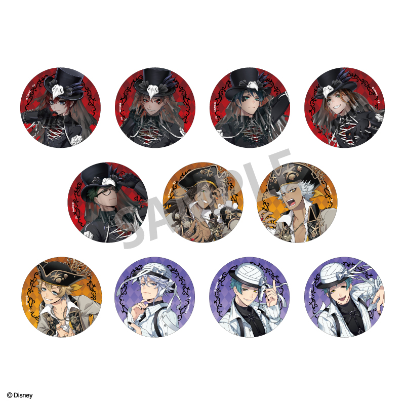 ツイステ スケアリーモンスターズ スケモン エペル 缶バッジ ツイステ