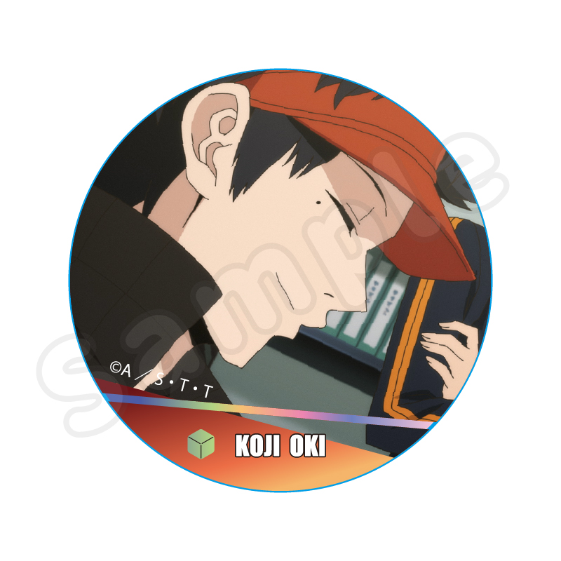 ワールドトリガー chair 缶バッジ 隠岐孝二 ワールドトリガー ワートリ