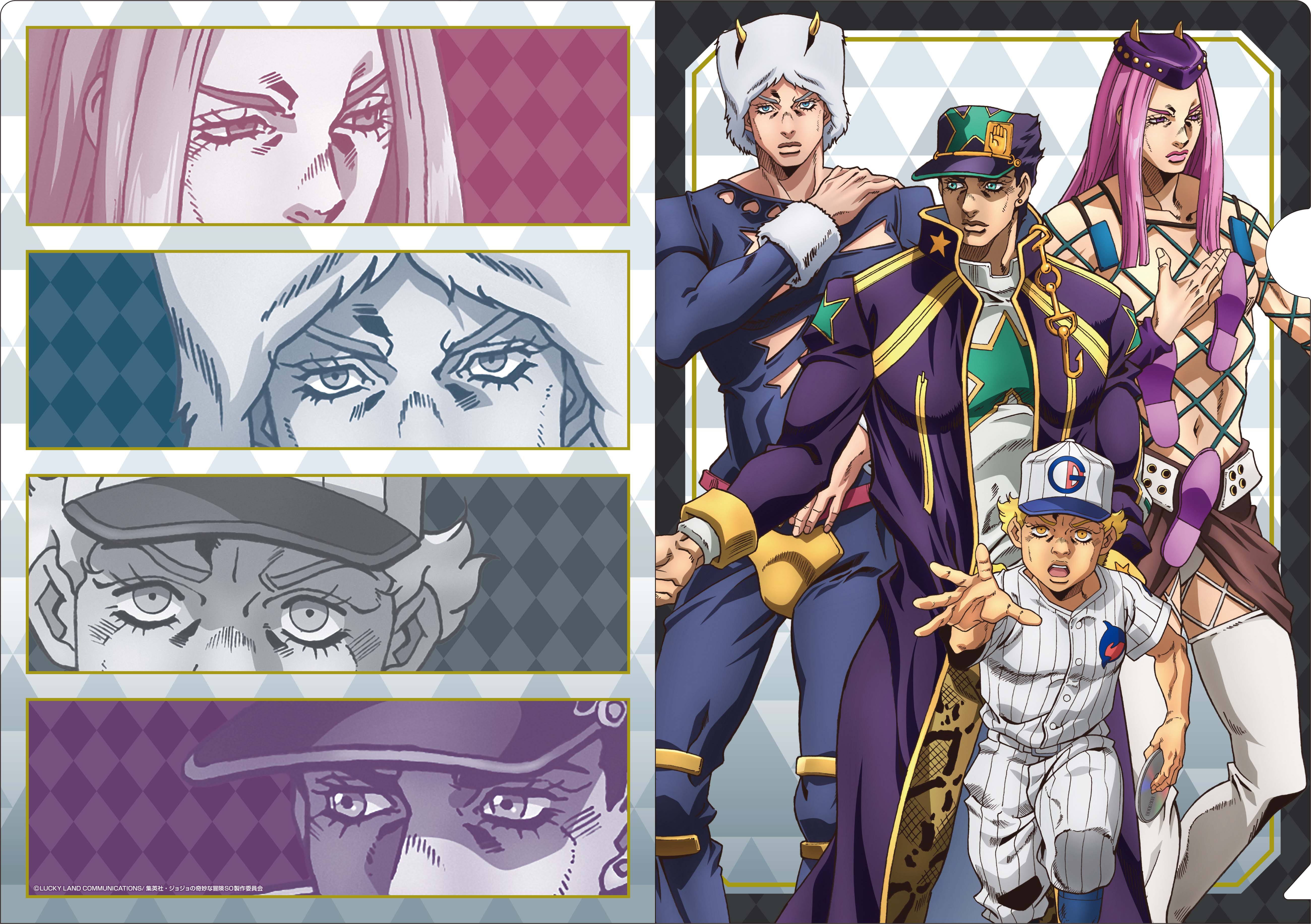 J-WORLD TOKYO ジョジョの奇妙な冒険 花京院典明 クリアファイル