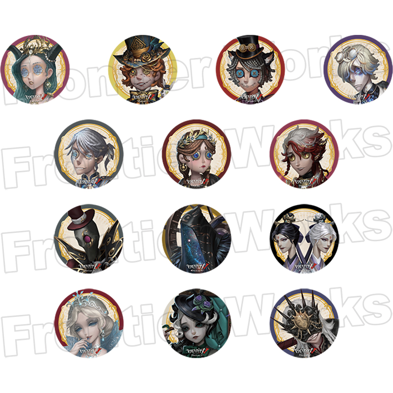 第五人格IdentityV 夜の番人 イタカ 中国カフェ 缶バッジ50点セット 第