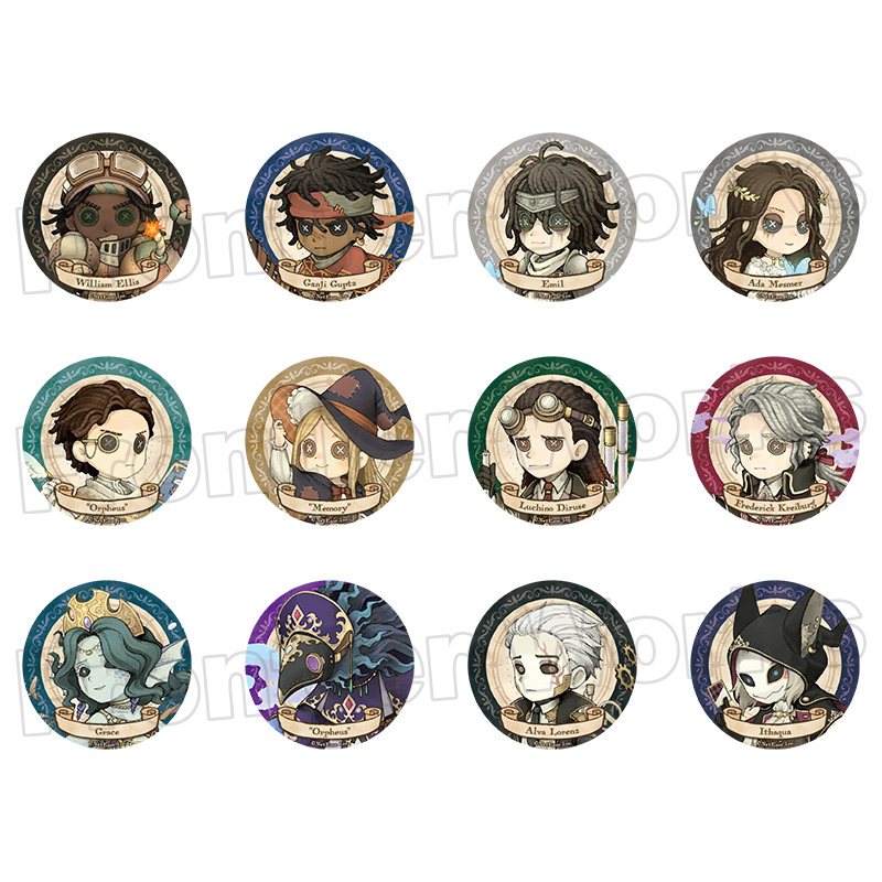 Identity V 第五人格 心拍躍動 中国限定 IVL 探鉱者 缶バッジ Identity V