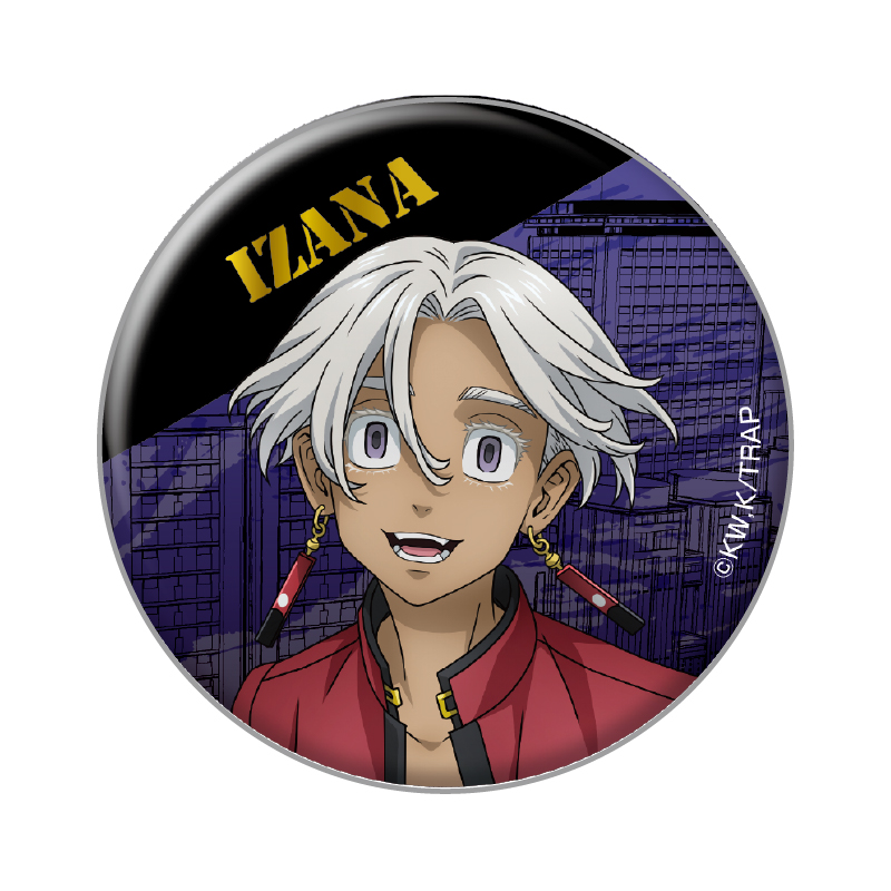 黒川イザナ 東リべ 東京リベンジャーズ 原画展 缶バッジ 黒川イザナ 缶