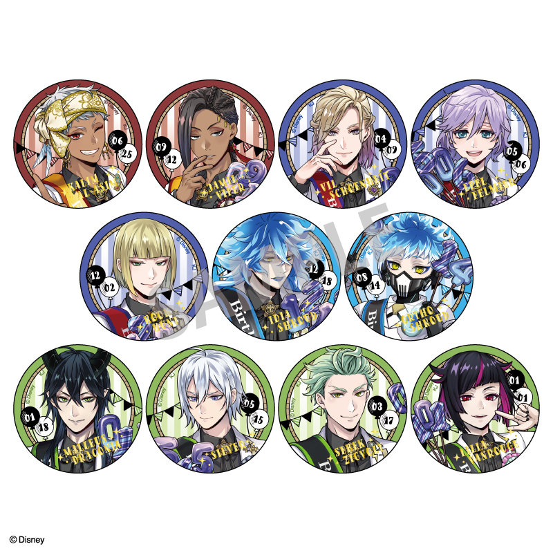 ツイステッドワンダーランド ツイステ おめかしバースデー イデア 缶