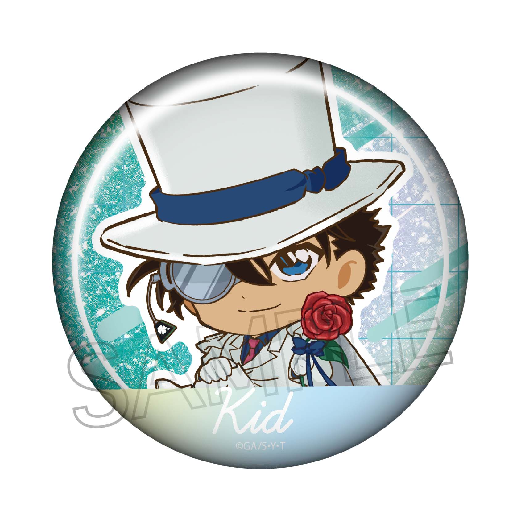 名探偵コナン 怪盗キッド 缶バッジ 2019 ユニバーサルスタジオジャパン