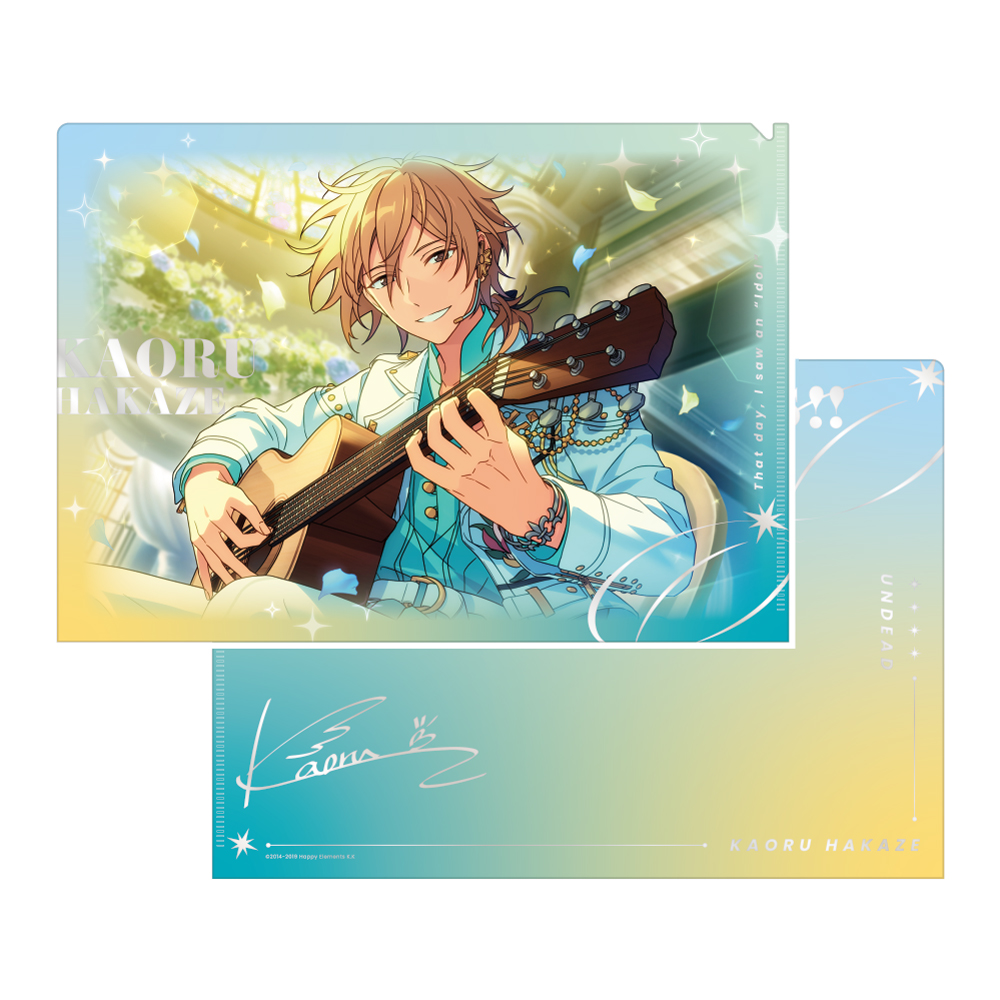 新品☆あんスタ☆UNDEAD【羽風薫】クリアファイル 【公式通販】