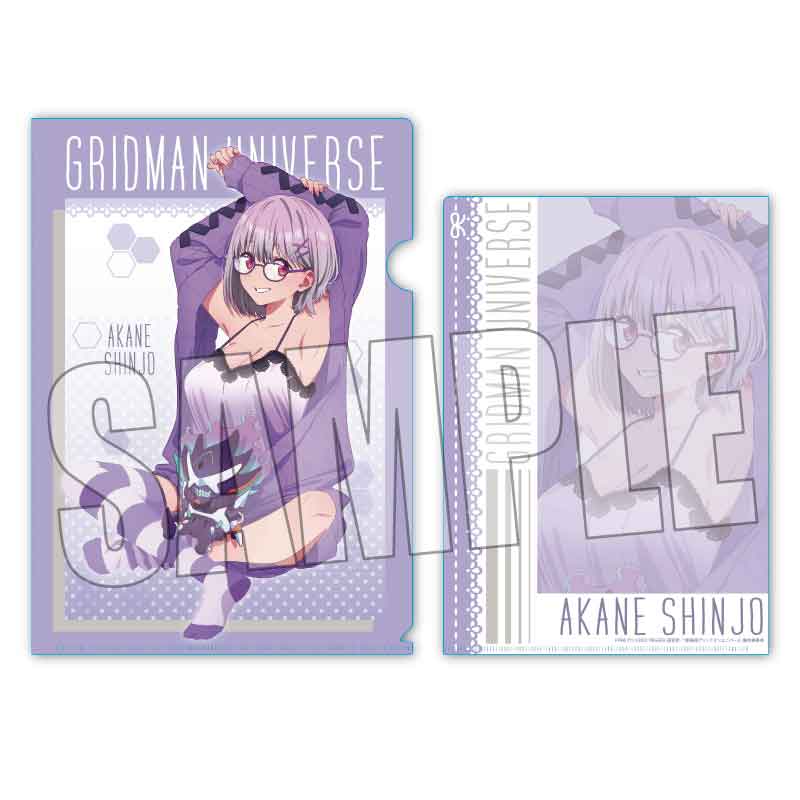限定 レア 希少 グリッドマン 新条アカネ クリアファイル 限定 レア