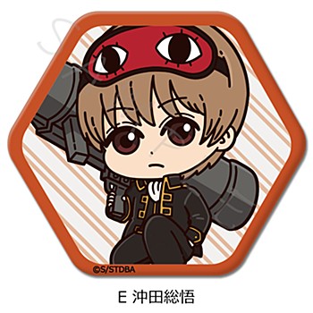 銀魂 スイーツパラダイス 缶バッジ 沖田 神楽 銀魂 スイパラ スイーツ