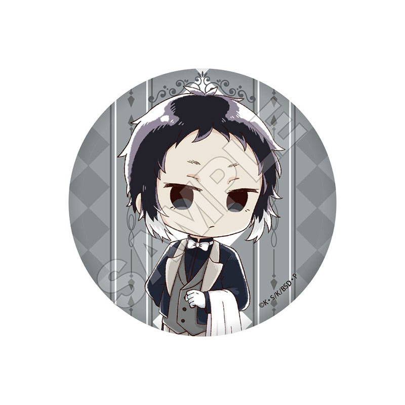 文豪ストレイドッグス文スト芥川龍之介缶バッジメタルホログラムAGF②