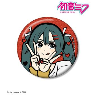 初音ミク Culture39 大き目メタリック缶バッジ 2023 4BOX① 39Culture