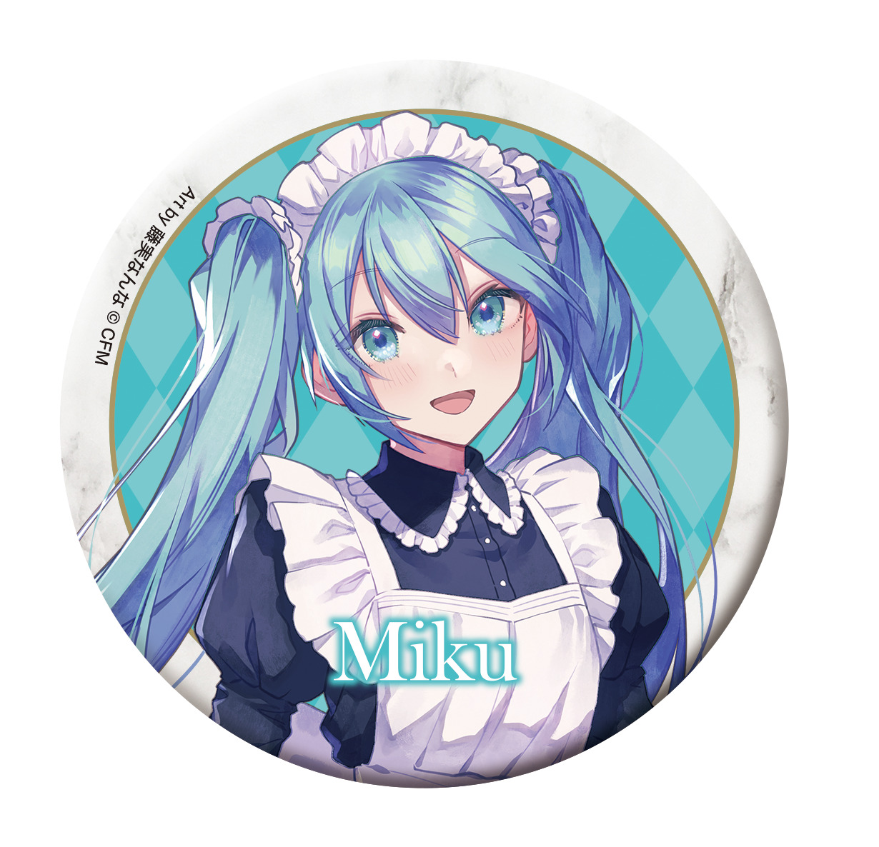 初音ミク こっち向いてBaby 缶バッジ