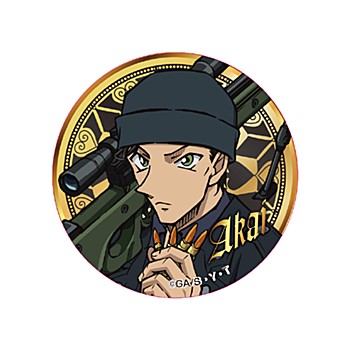 コナン コナンランド 缶バッジ 赤井秀一 コナン コナンランド 缶バッジ