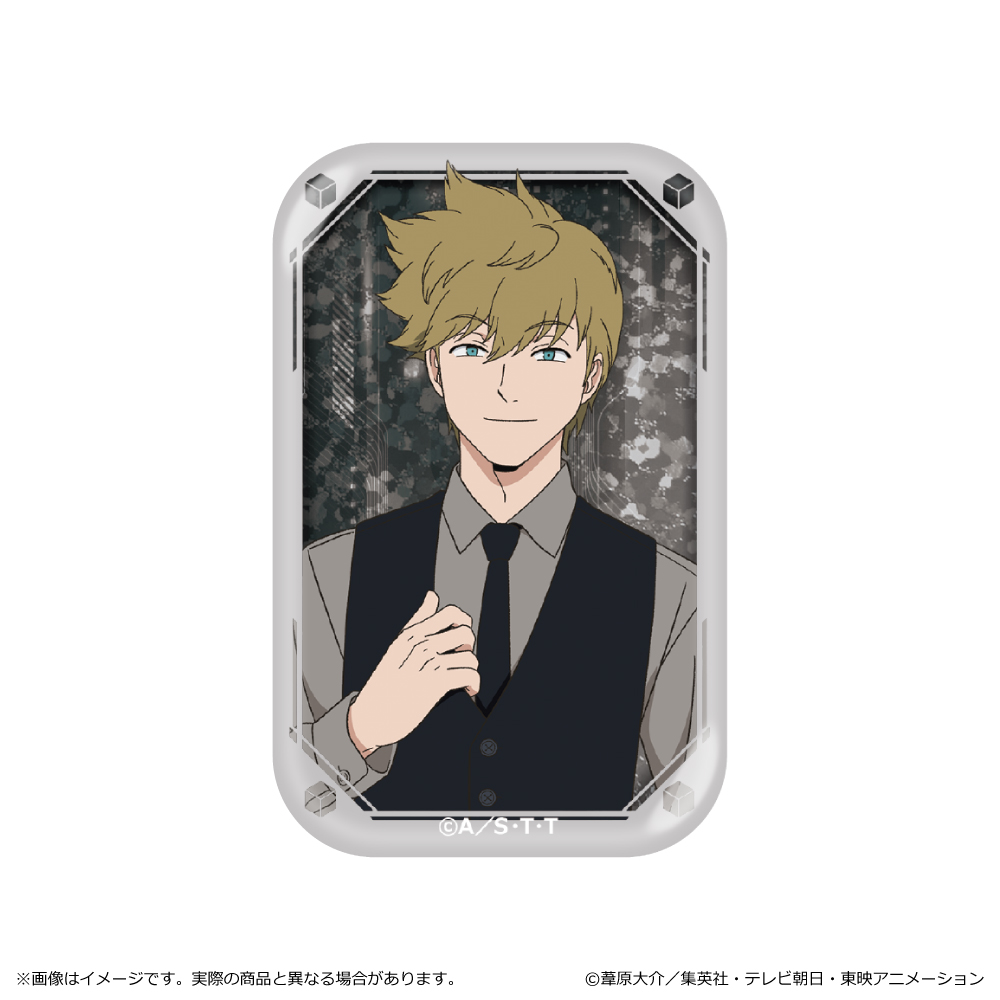 ワールドトリガー_黒ベストスーツVer. 第2弾 スクエアホロカンバッジ