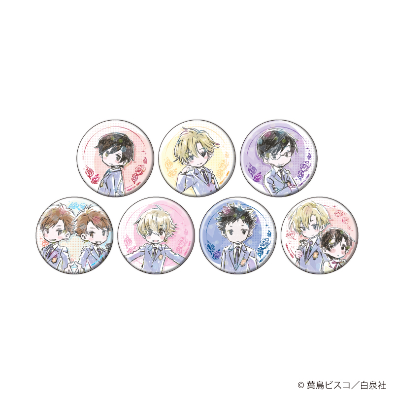 状態難有り 須王環 グラフアート 1弾 缶バッジ 桜蘭高校ホスト部