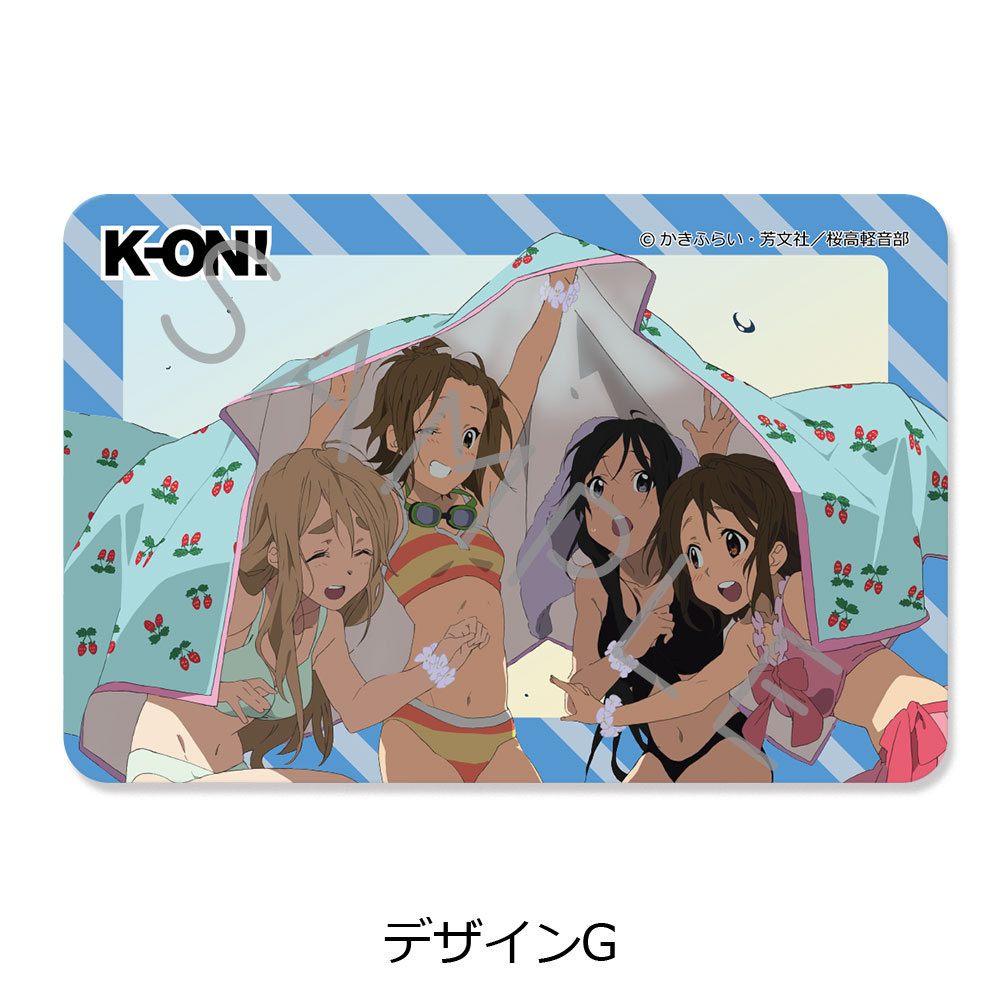 けいおん! アニメイトブックフェア2009特典 着せ替えステッカー けい