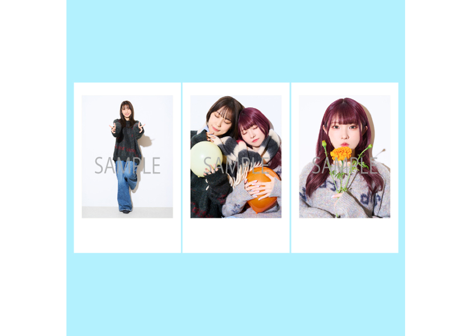 峯田茉優は香里有佐と仲良くなりたい！ 宣材写真撮影記念グッズ チェキ