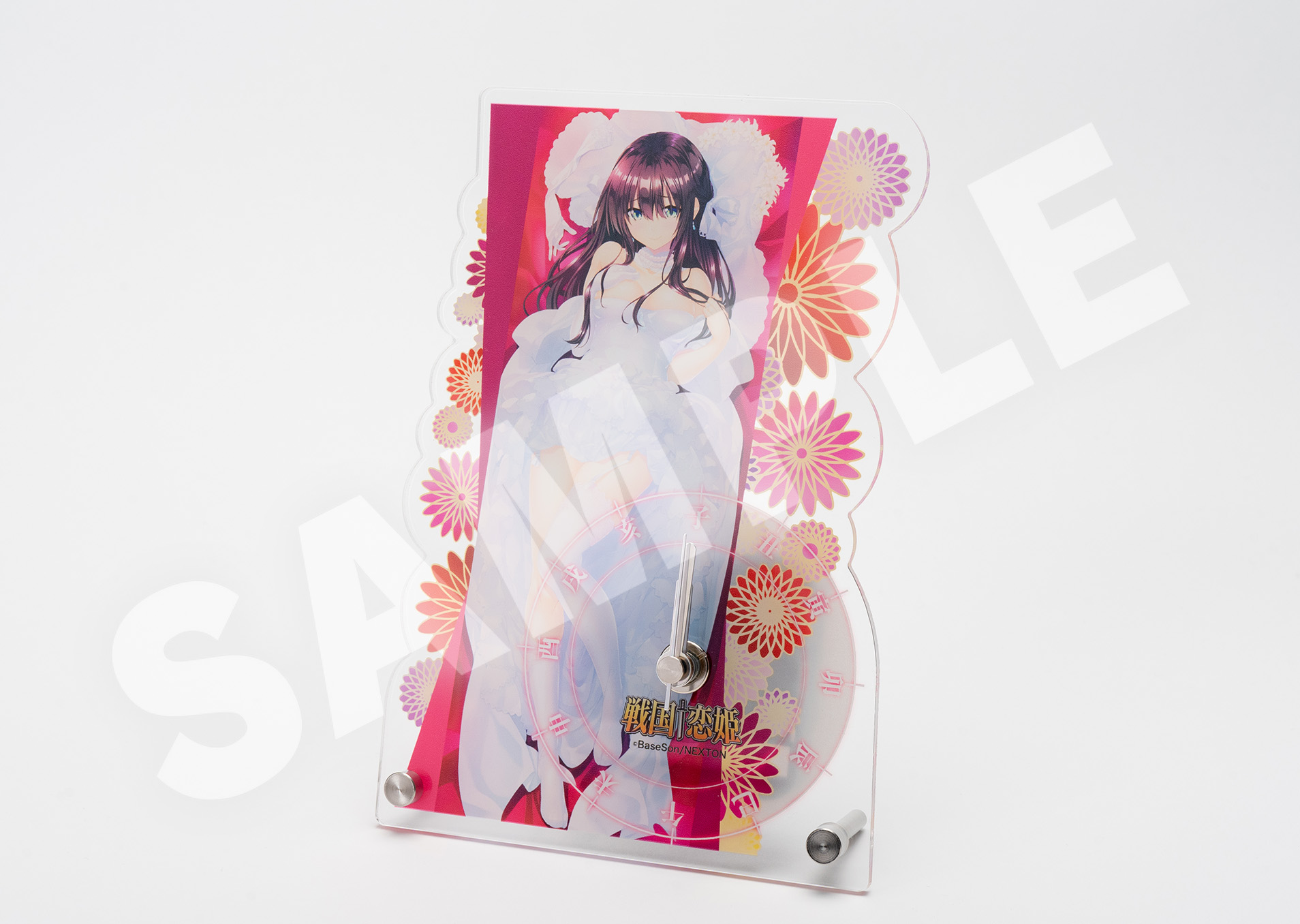 戦国†恋姫 アクリルクロック 竹中 詩乃 重治 | ドワンゴジェイピーストア