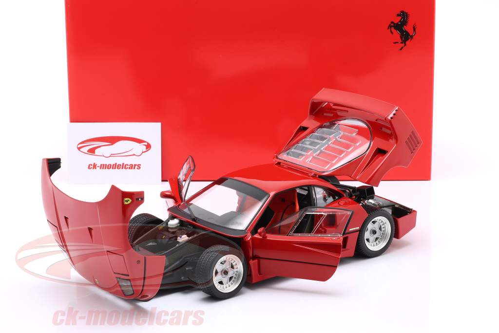Kyosho 1:18 Ferrari F40 Light Weight 建設年 1987 赤 08416RL-E