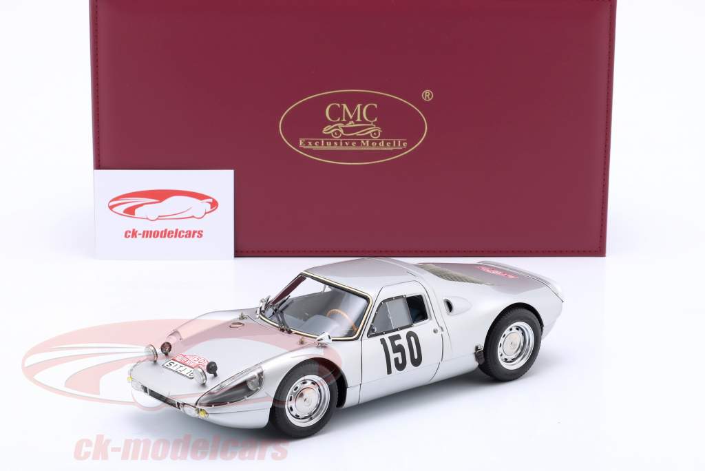 CMC 1:18 Porsche 904 Carrera GTS #150 2nd Rallye Monte Carlo 1965