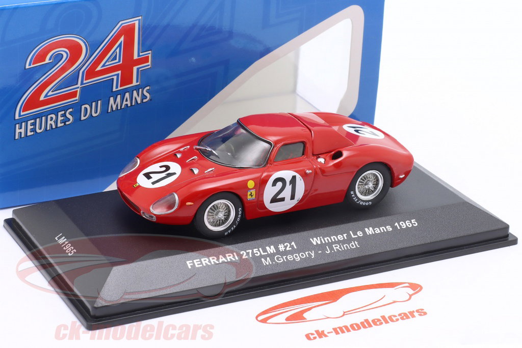 rotarex1／43フェラーリ250LMNO 21ル・マン1965 rotarex1／43