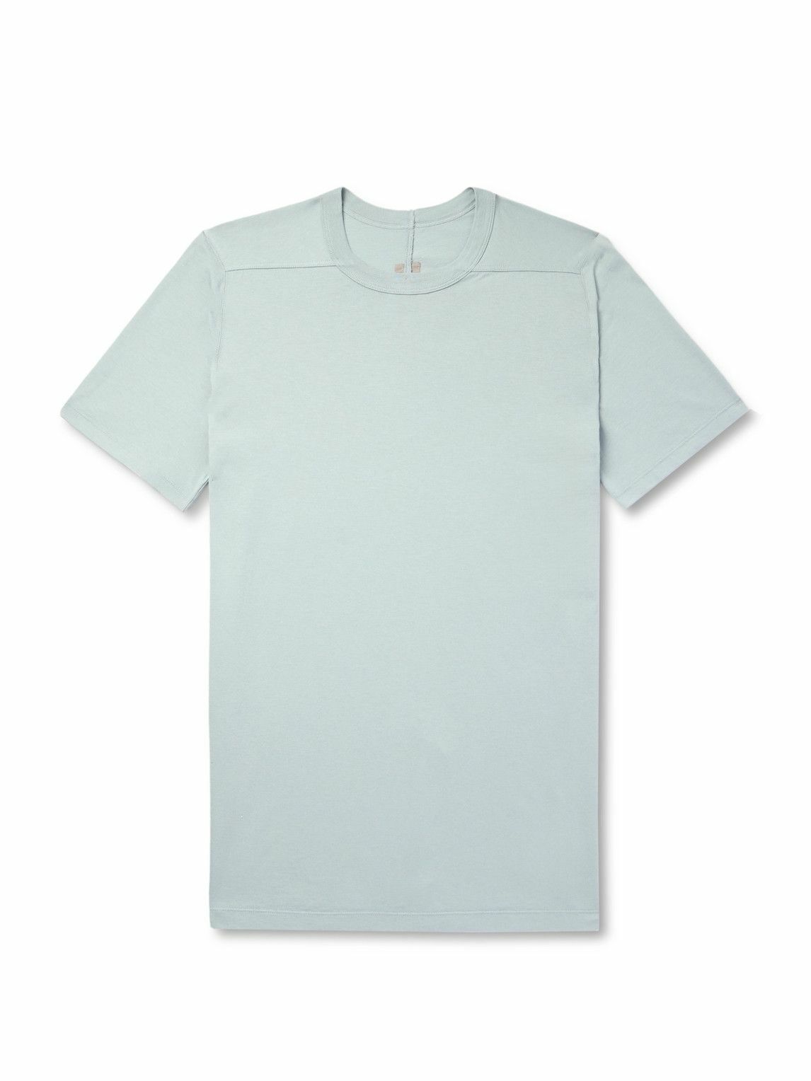 Rick Owens - Level Slim-Fit Cotton-Jersey T-Shirt - Blue Rick Owens