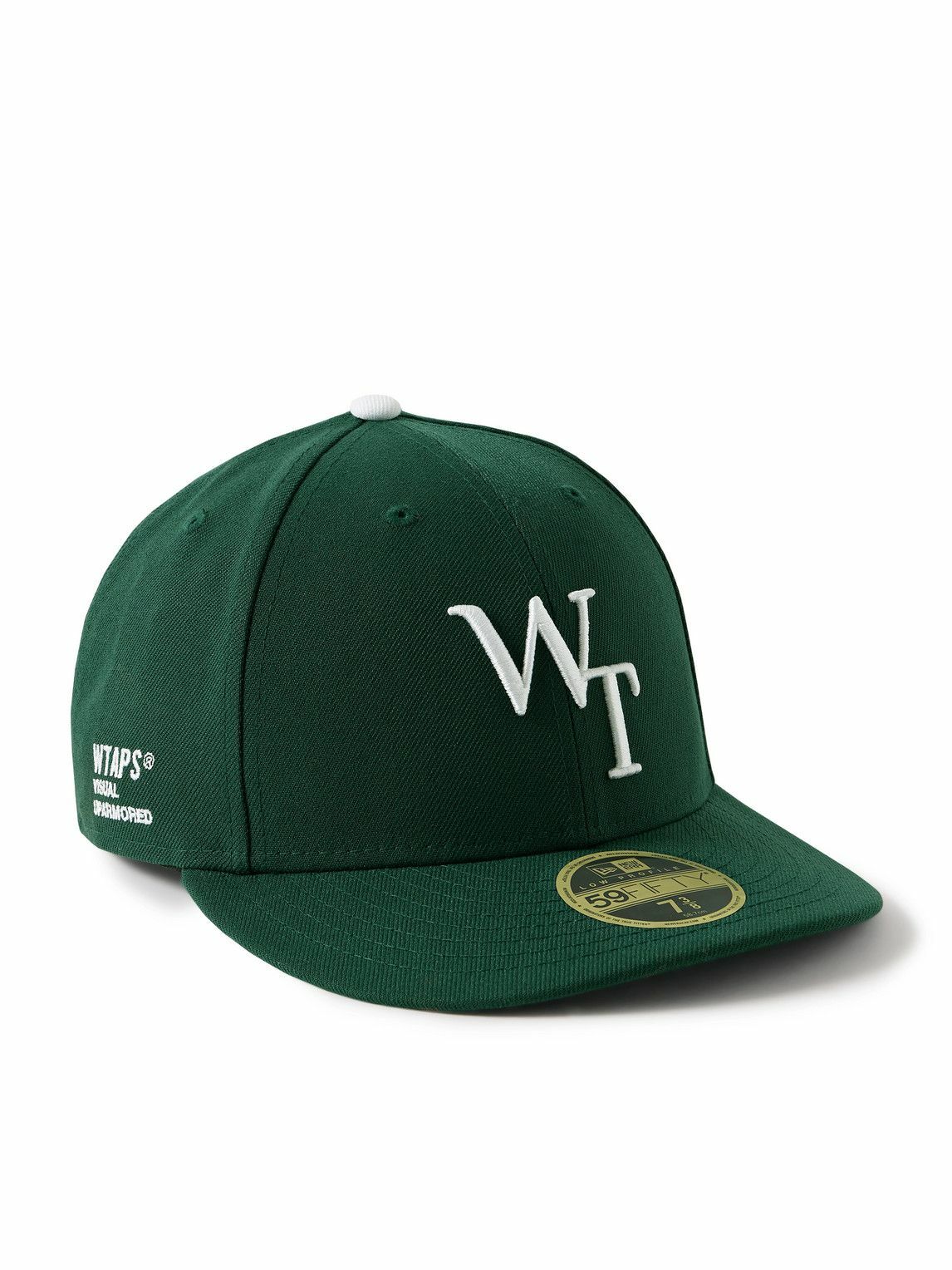 WTAPS - New Era Logo-Embroidered Cotton-Twill Baseball Cap - Green