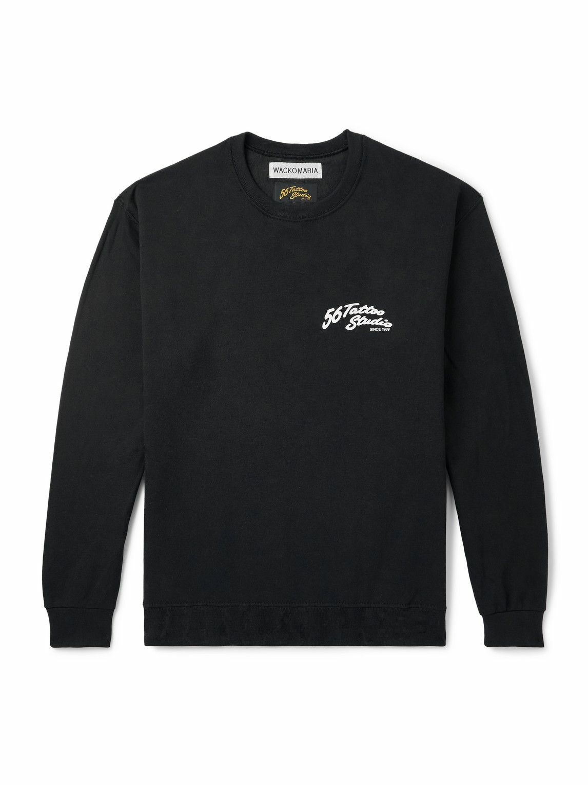 Wacko Maria Washed Heavyweight Rockers Crew Sweat Mint Wacko Maria