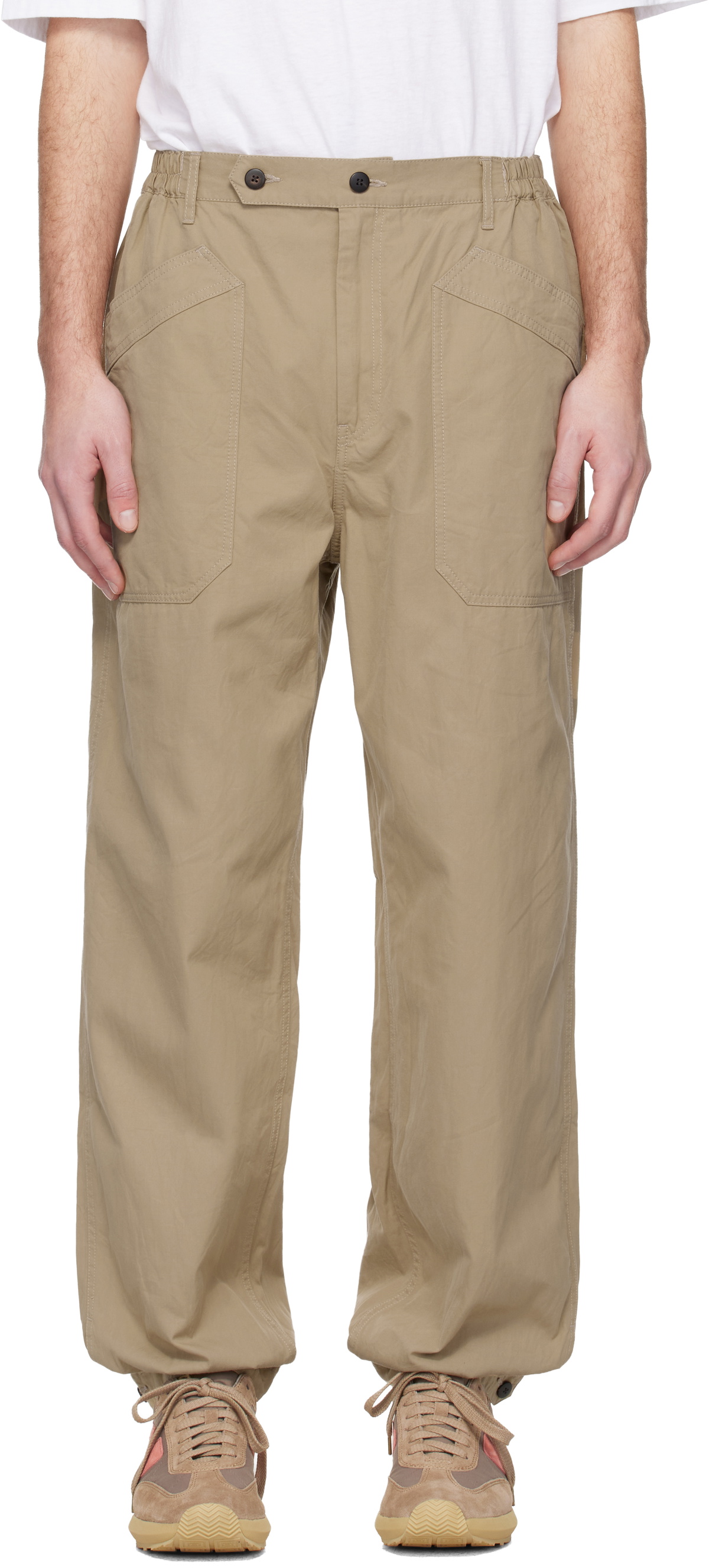 visvim Beige Field Chino Trousers Visvim