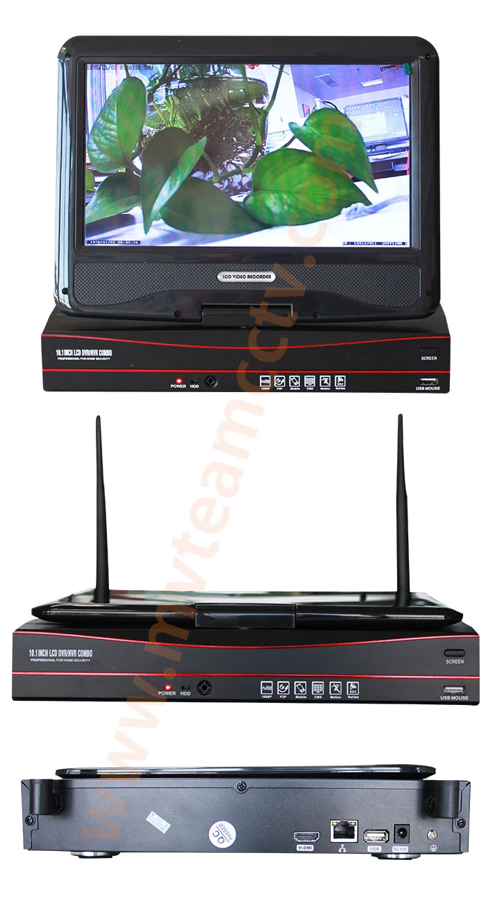 10.1インチLCD DVRコンボ