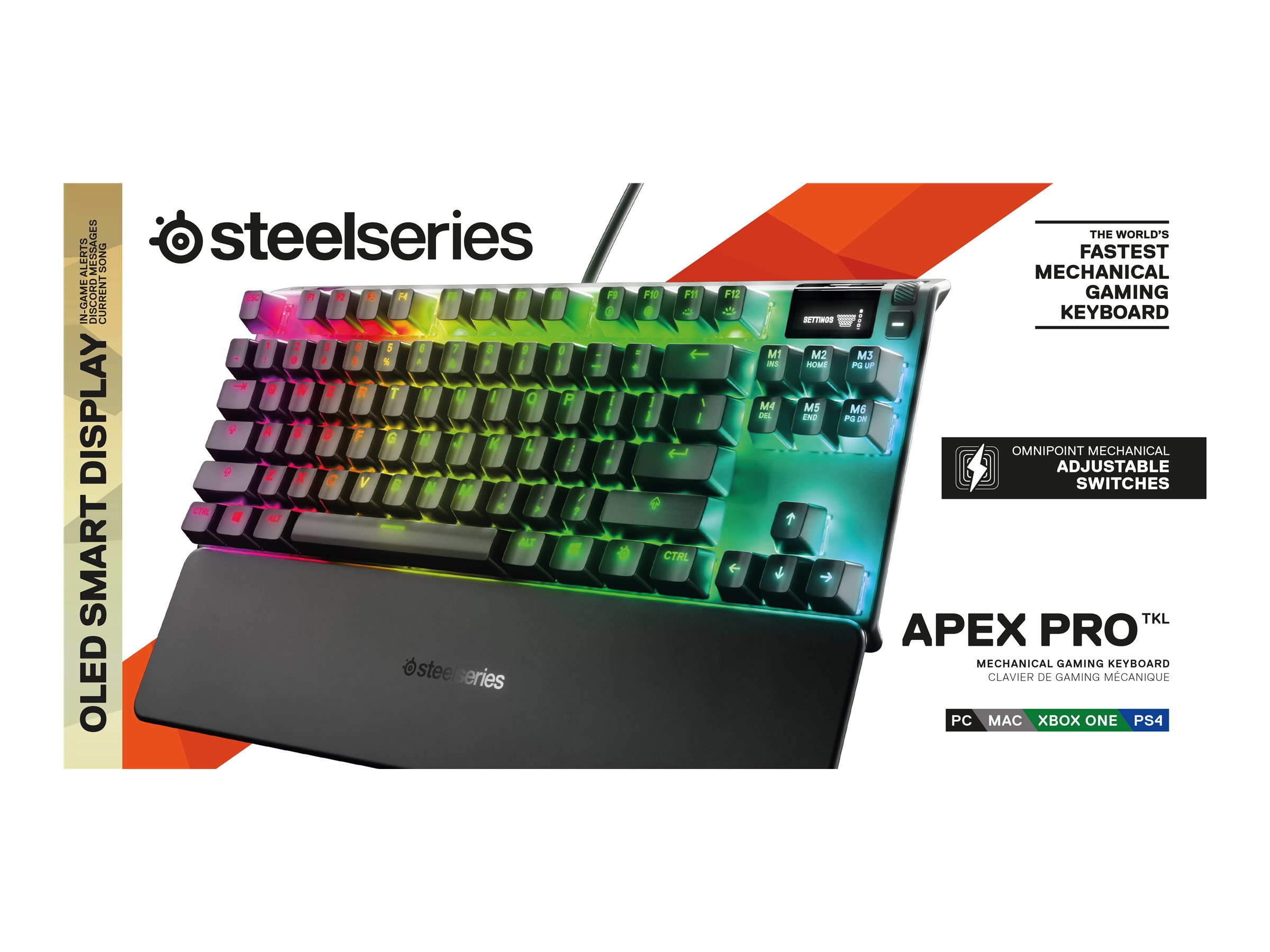 SteelSeries Apex Pro TKL | Overview, Specs, Details | SHI