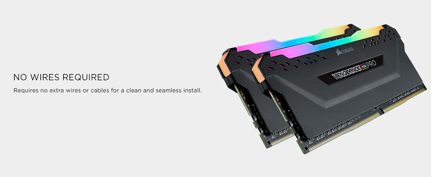 Used - Like New: CORSAIR Vengeance RGB Pro 16GB (2 x 8GB) 288-Pin