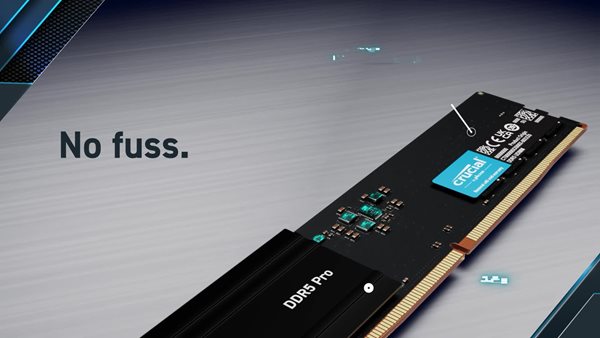 Crucial Pro 32GB (2x16GB) DDR5 5600 PC5 44800 XMP 3.0 AMD EXPO