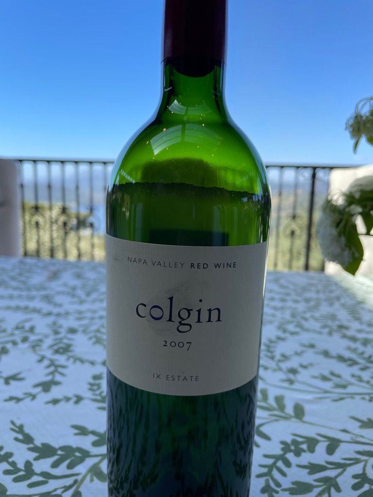 コルギン セラーズ IX Estate シラー 2007 Colgin