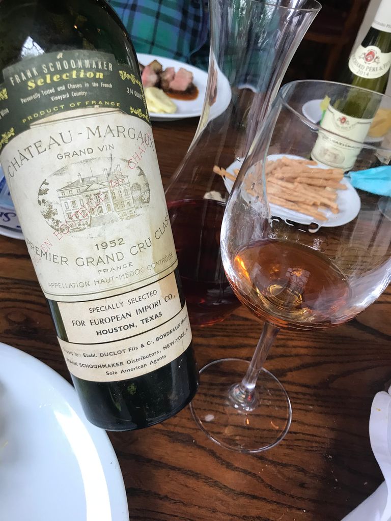 vintage château margaux 1952 フランス