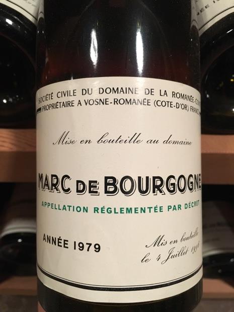 2000 Domaine de la Romanée-Conti Marc de Bourgogne - CellarTracker