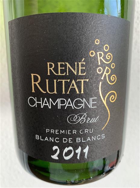 N.V. Rene Rutat Champagne Premier Cru Blanc de Blancs Brut