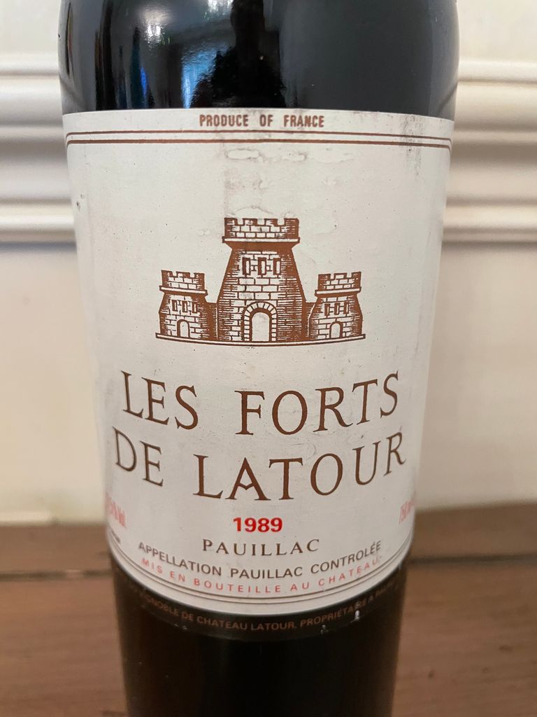 1989 Château Latour Les Forts de Latour - CellarTracker