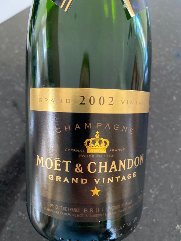 2002 Moët & Chandon Champagne Grand Vintage - CellarTracker