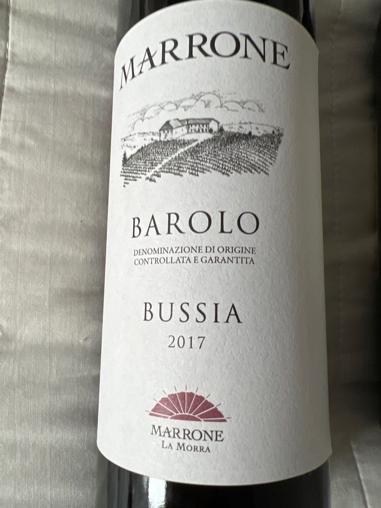 2017 Agricola Marrone Barolo Bussia - CellarTracker