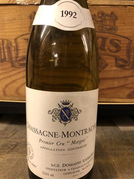 ワイン 1993 Ramonet Chassagne-Montrachet Morgot 1993 Ramonet